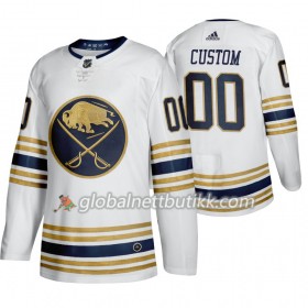 Buffalo Sabres Hockeydrakt Custom 50th Anniversary Adidas 2019-2020 Hvit Authentic - Herre